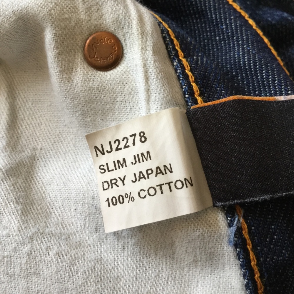 【Nudie Jeans】Men’s “Slim Jim” denim - Picture 5 of 8